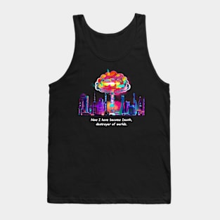 Colorfull Atomic Explosion Tank Top